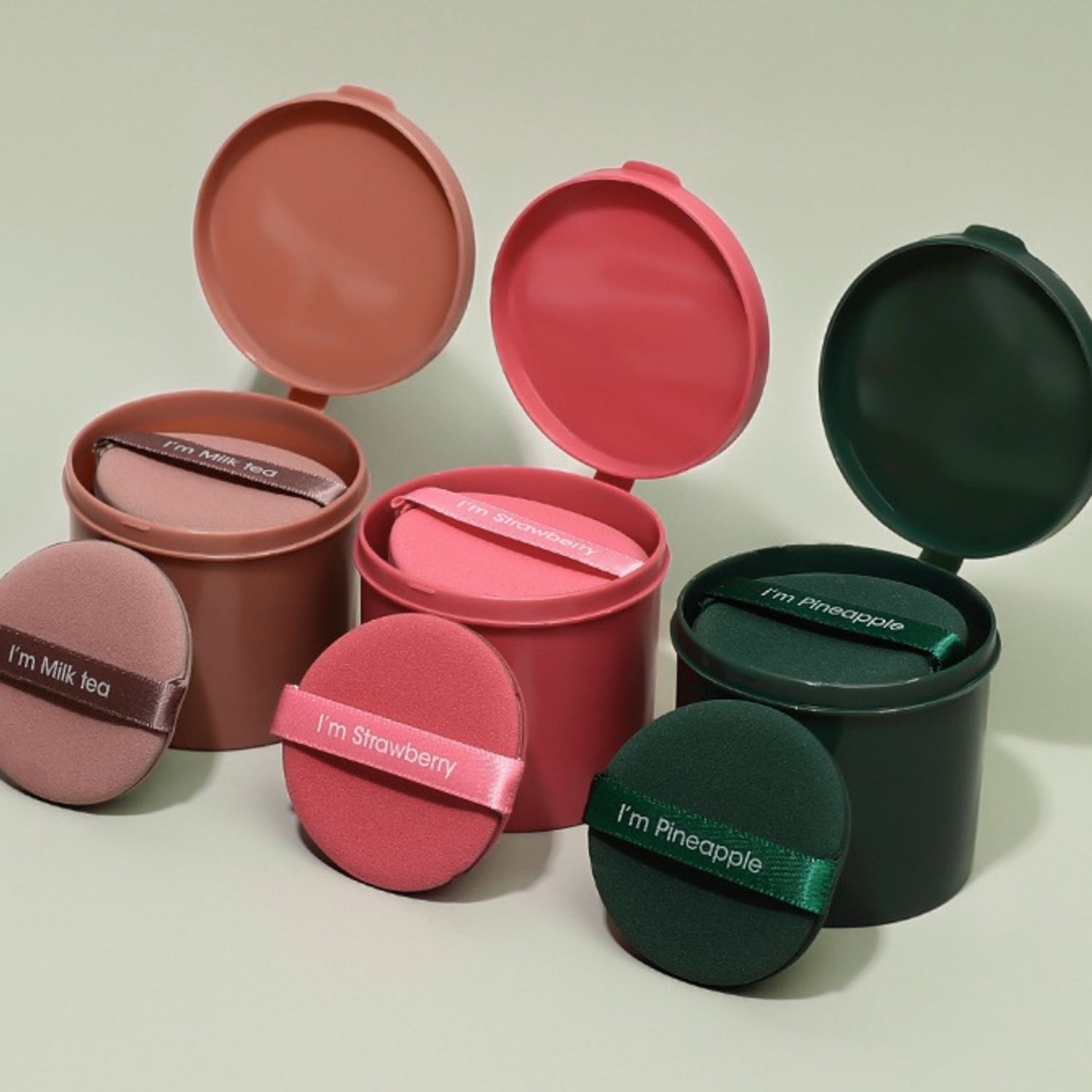 🍓 Fruit Cushion Puff (Makeup Sponge)