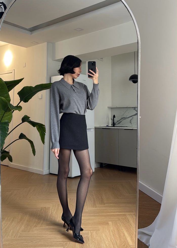 Old Street Woolen Skirt