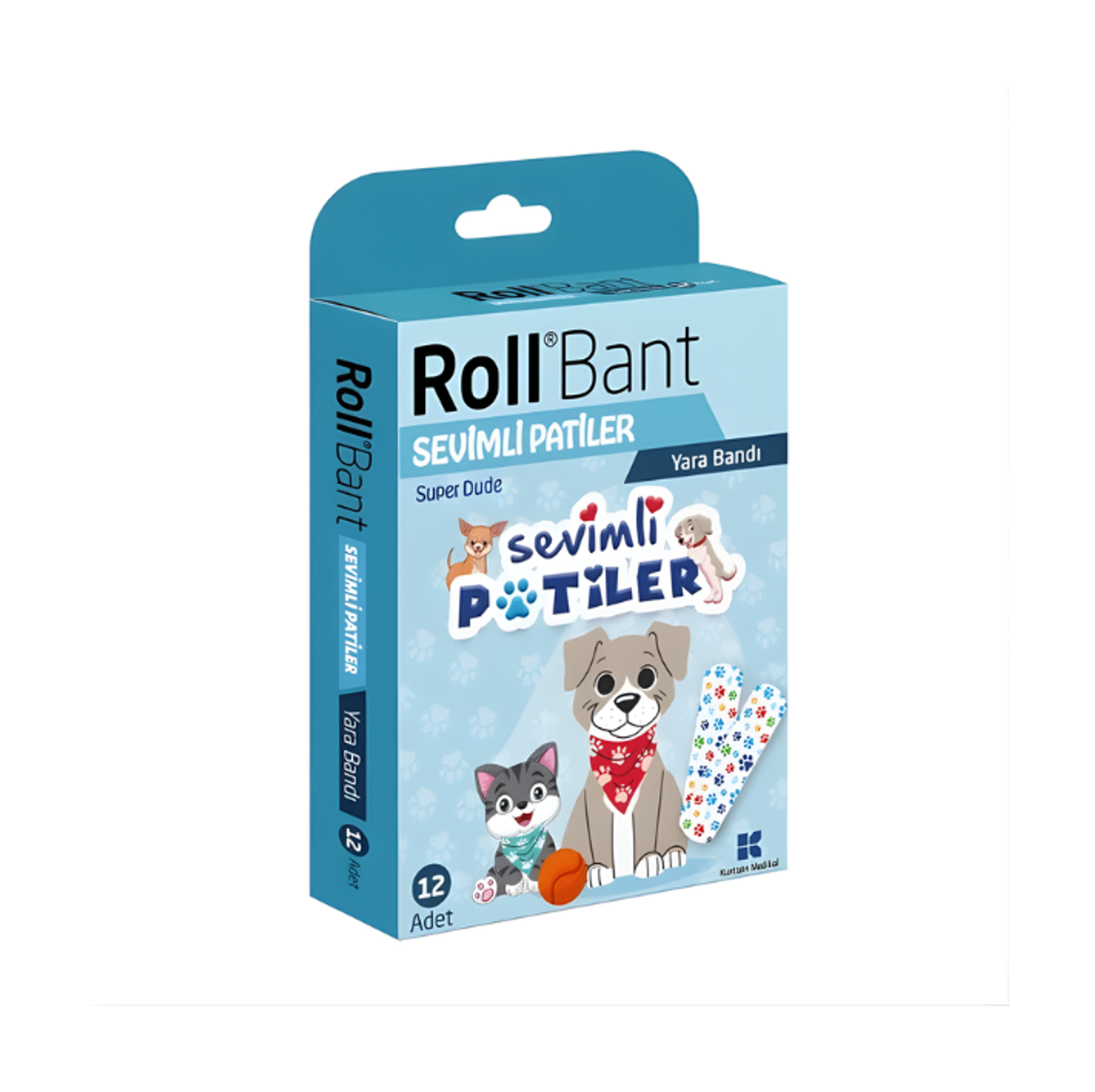 Хурууны лент - Нохойтой №12 Roll