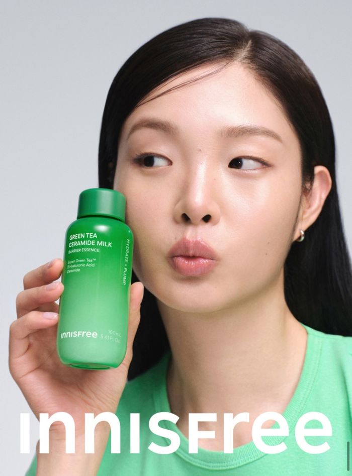 INNISFREE GREEN TEA CERAMIDE MILK BARRIER ESSENCE SET 