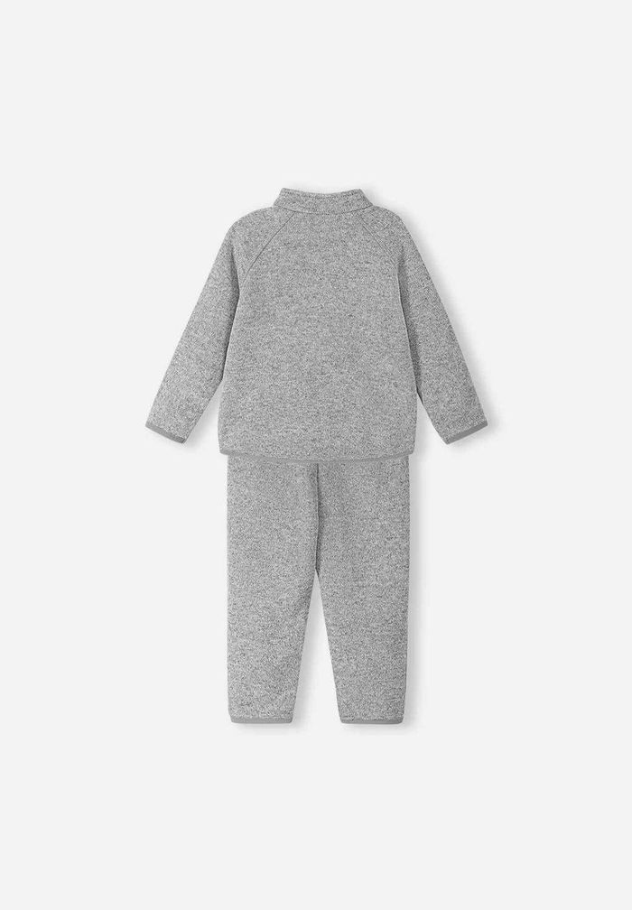 Fleece set, Tahto Melange grey