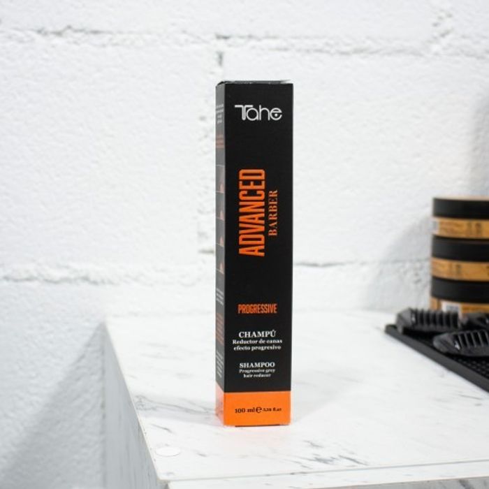 Progressive grey-reduction effect shampoo Advanced Barber /Саарал үсний шампунь/