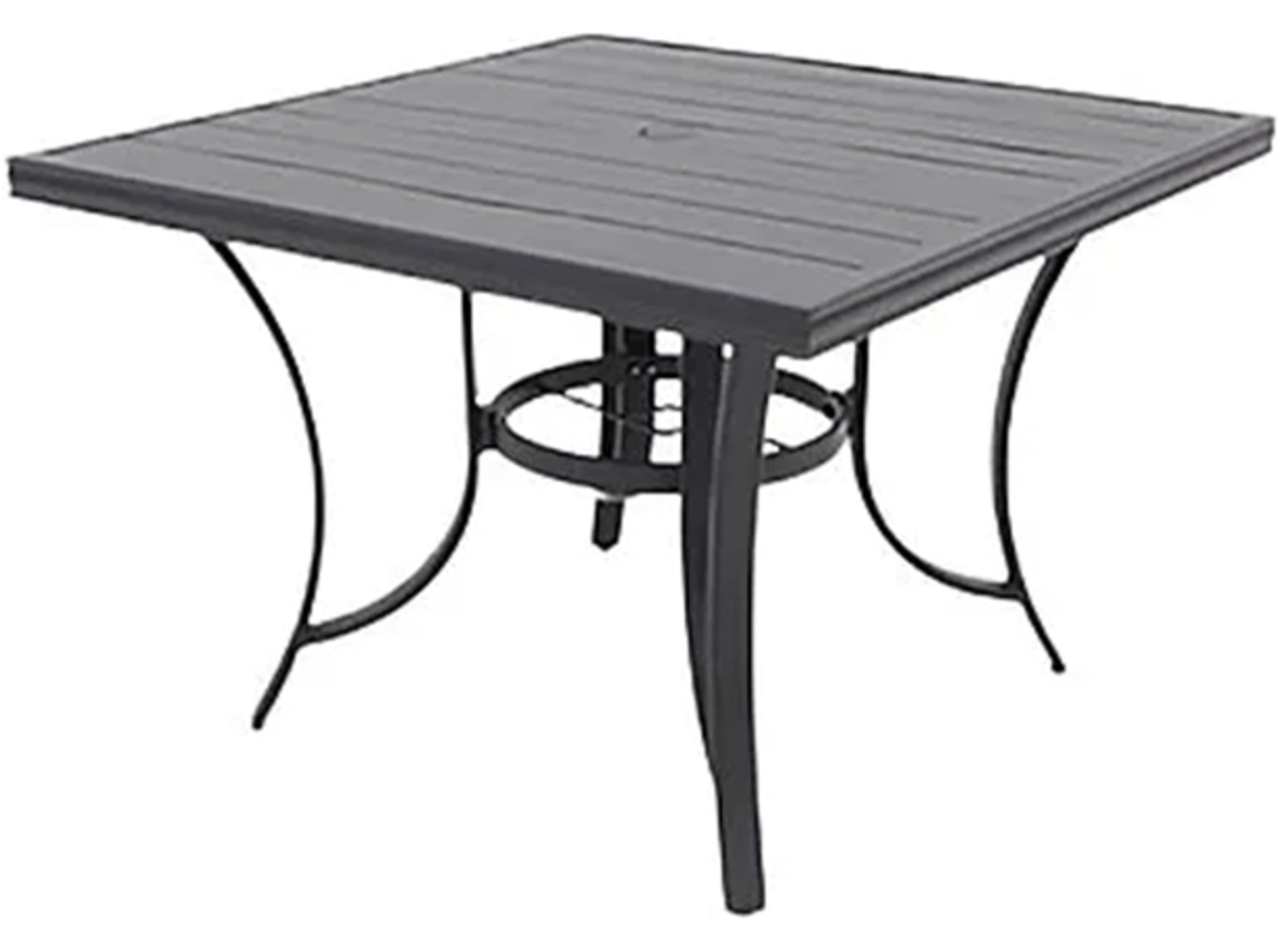 Aluminum Patio Table 40x40 - Gray