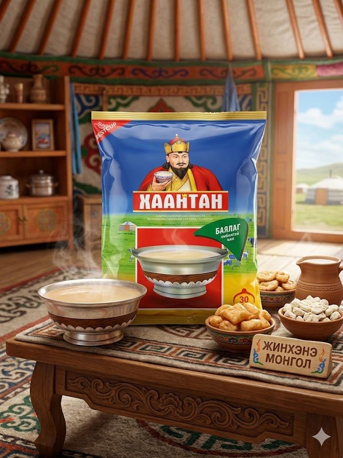 Хаантан сүүтэй цай
