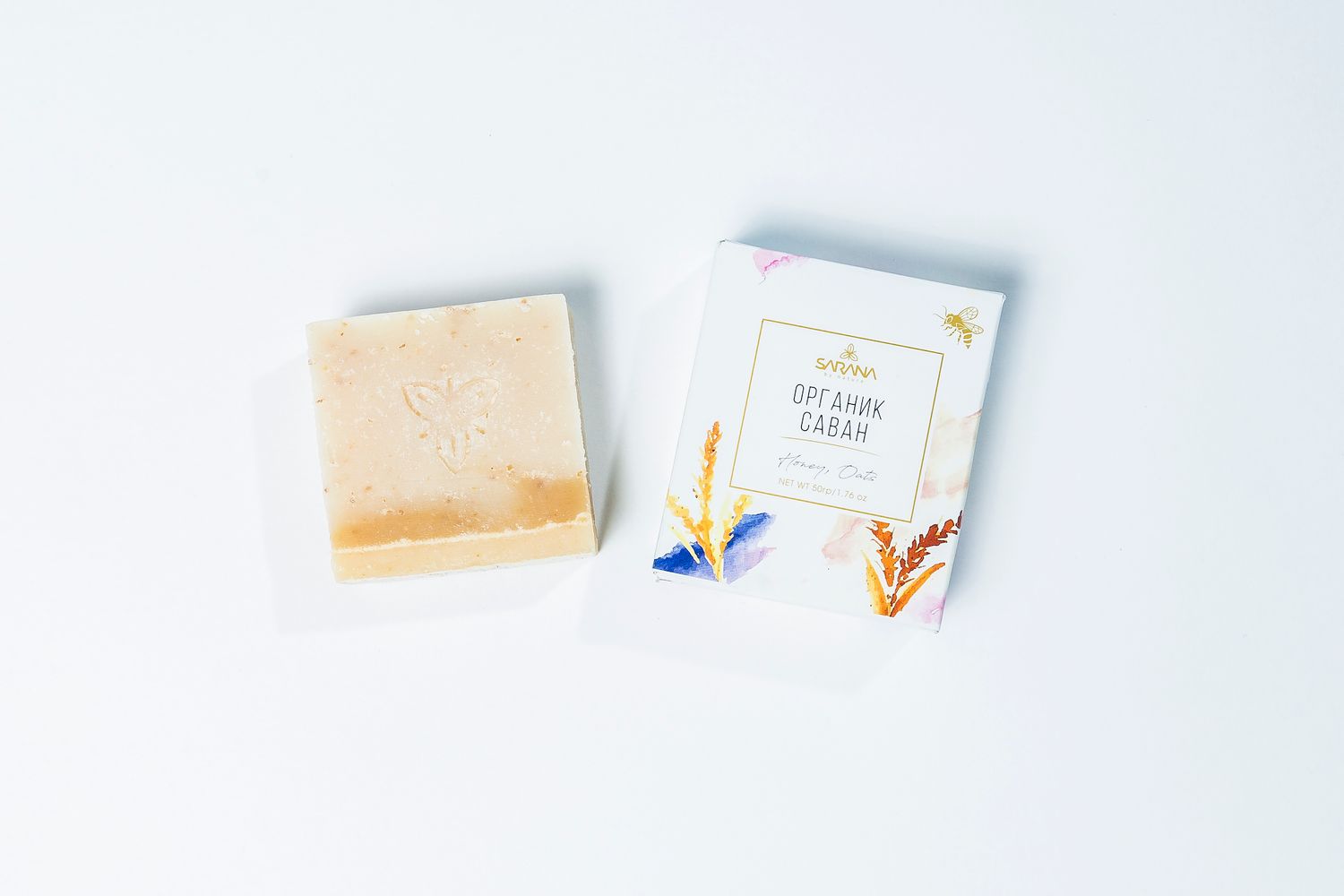 Зөгийн балтай органик саван 