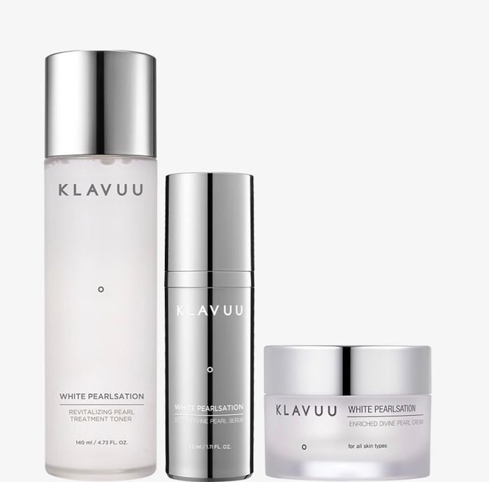 Klavuu white pearlation set