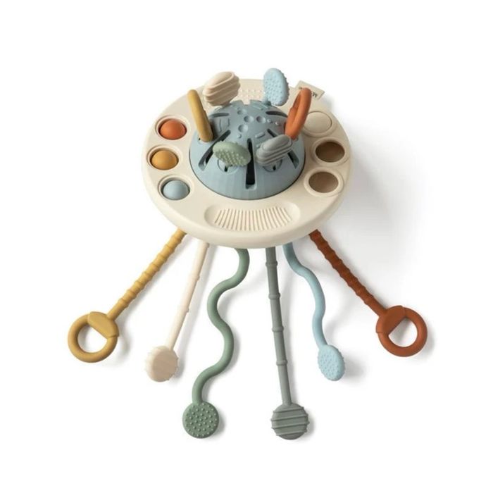 Moonkie pulling toy-Усан цэнхэр