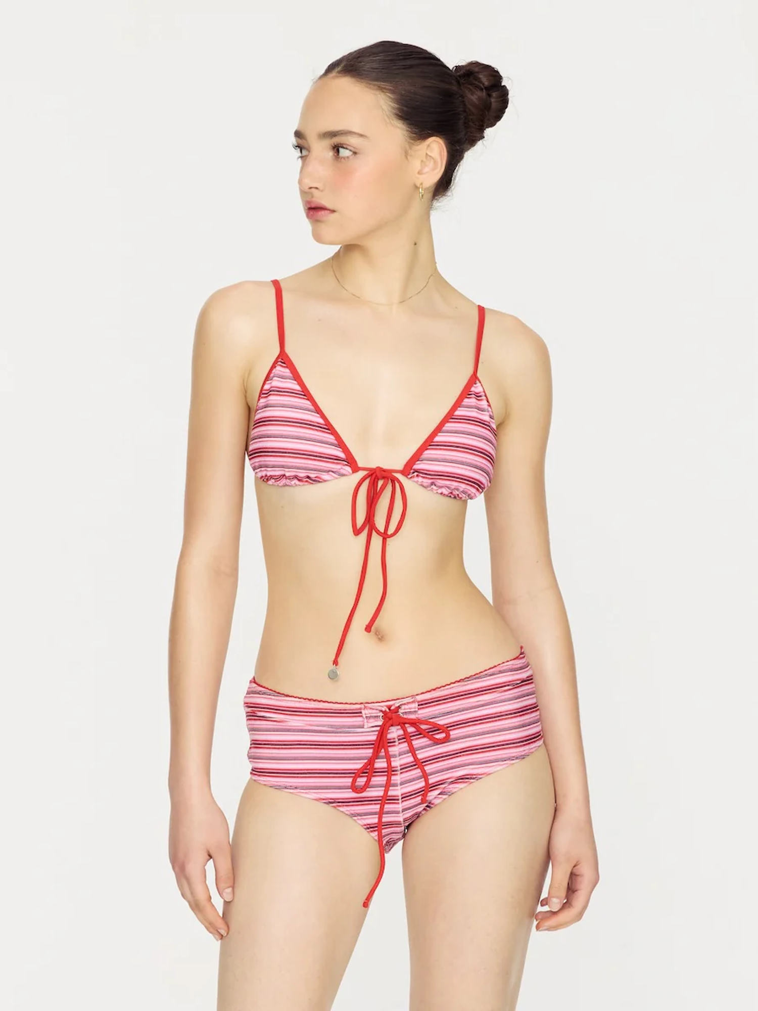 TRIANGLE BIKINI TOP - CHERRY COKE