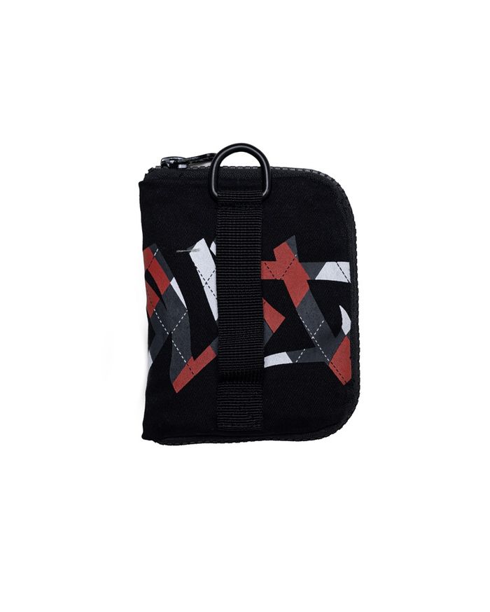 Argyle Zipper  Wallet
