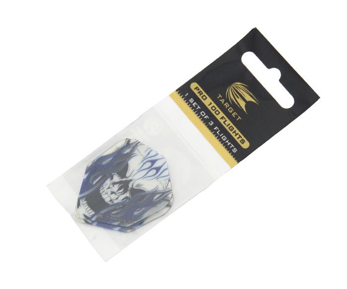 Target Vision Blue Flame Skull 117800