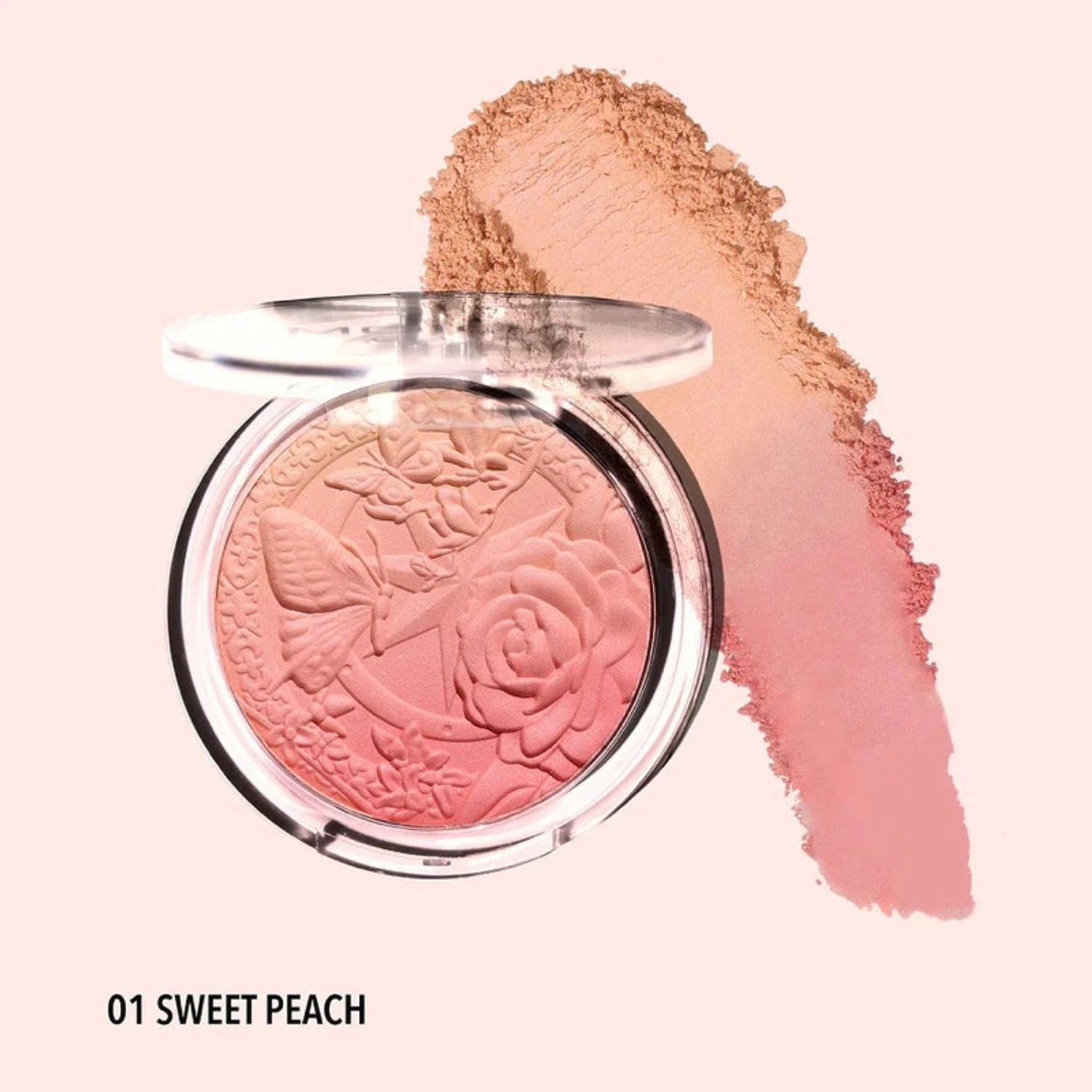Moira signature ombre blush /001/ sweet peach