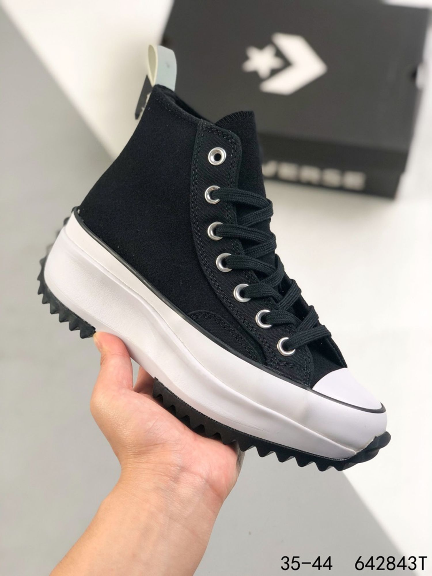 Converse Run Star Hike High “Black”