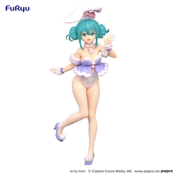Bicute Bunny Miku White purple
