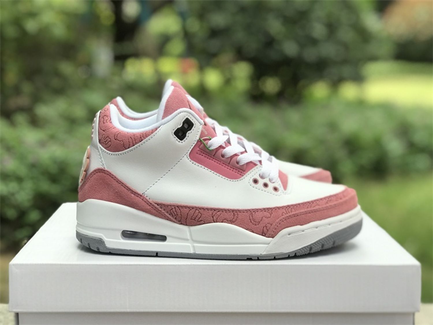 KAWS x Air Jordan 3 pink 