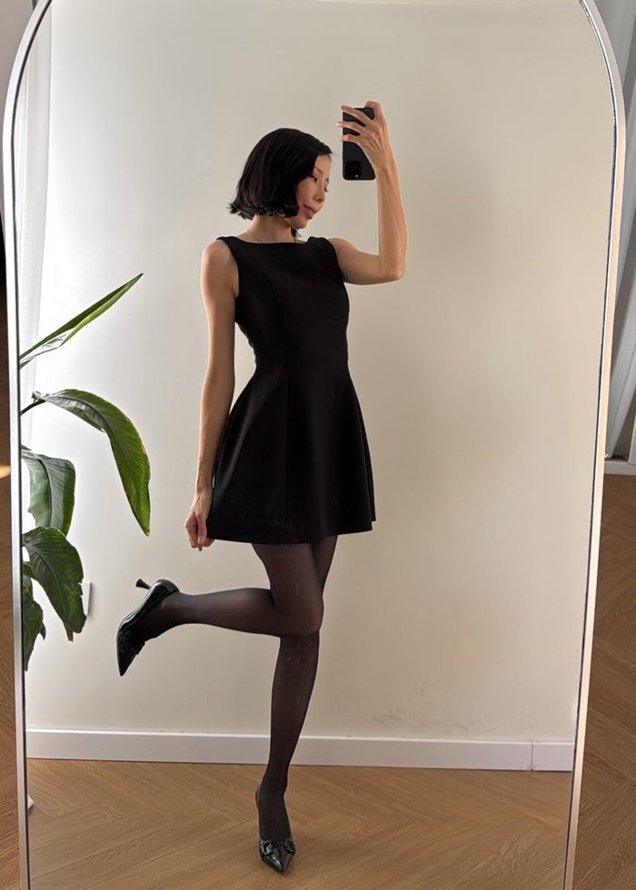 Backless Vest Dress