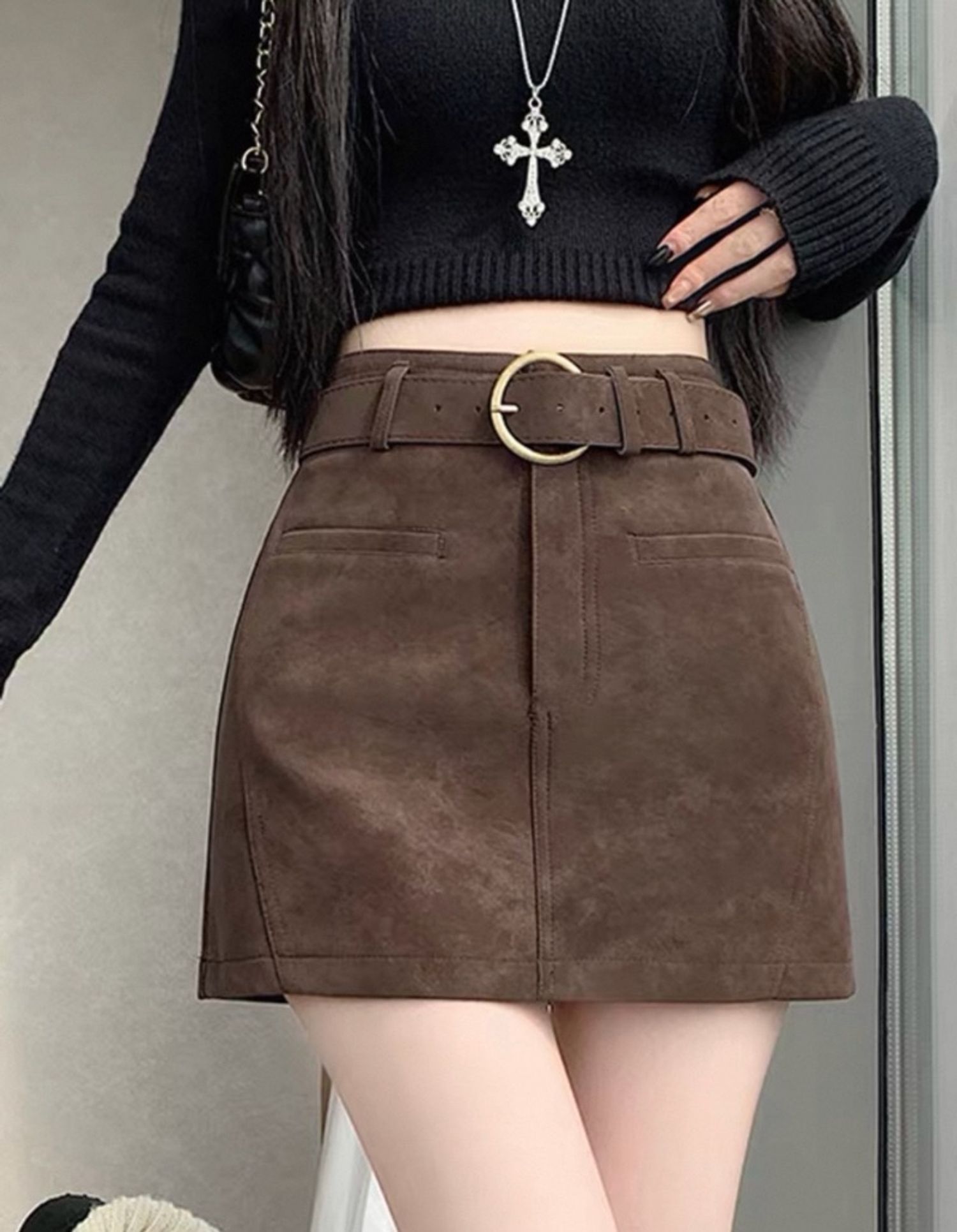 Бүстэй юбка 🤎🖤