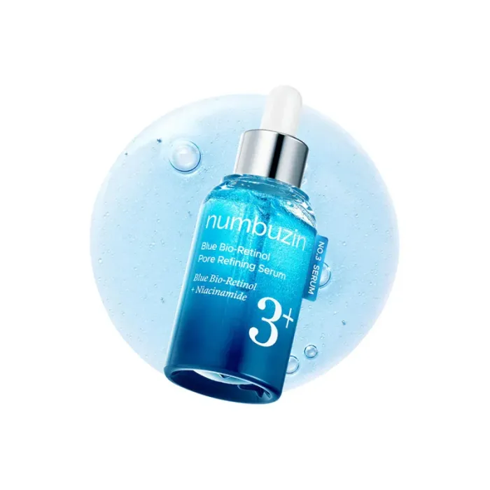 numbuzin No.3 Blue Bio-Retinol Pore Refining Serum 30ml