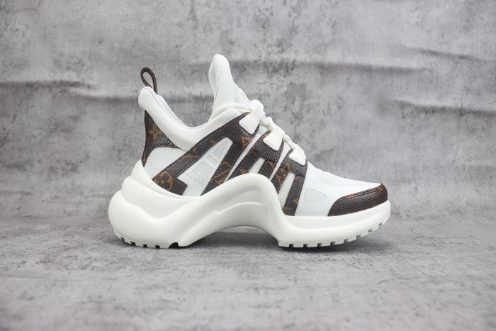 Louis Vuitton Wmns Archlight Sneaker 'White Brown'
