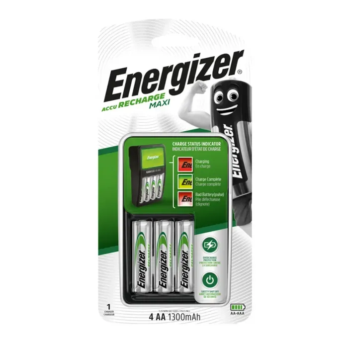 Energizer Maxi Charger BP + 4AA (1300mAh)