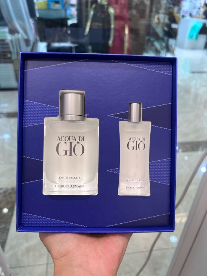 Acqua di gio set 50ml, 15ml
