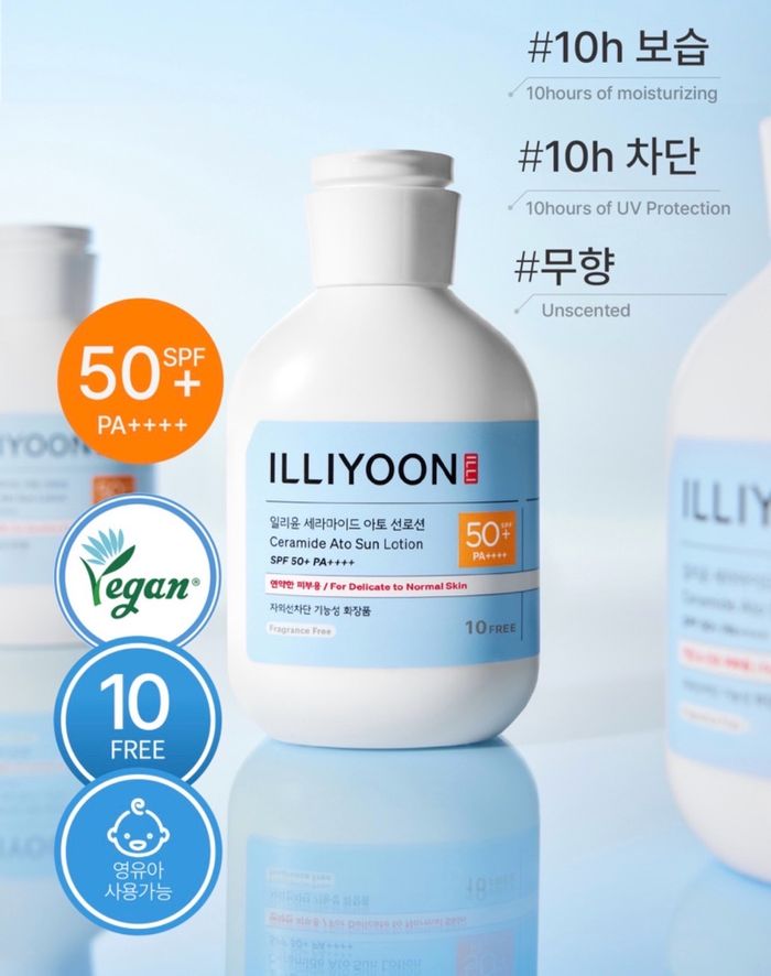 ILLIYOON CERAMIDE ATO SUN LOTION 180ML 