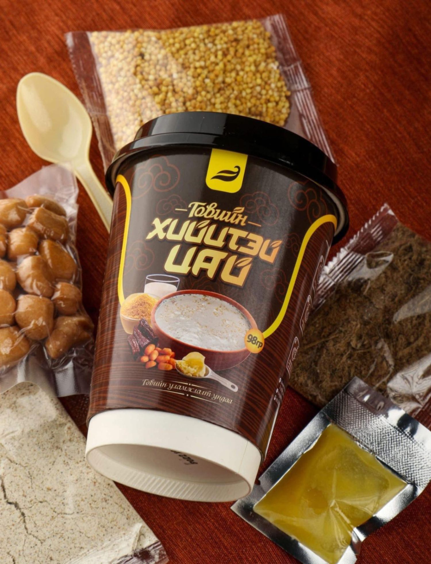 Говийн хийцтэй цай