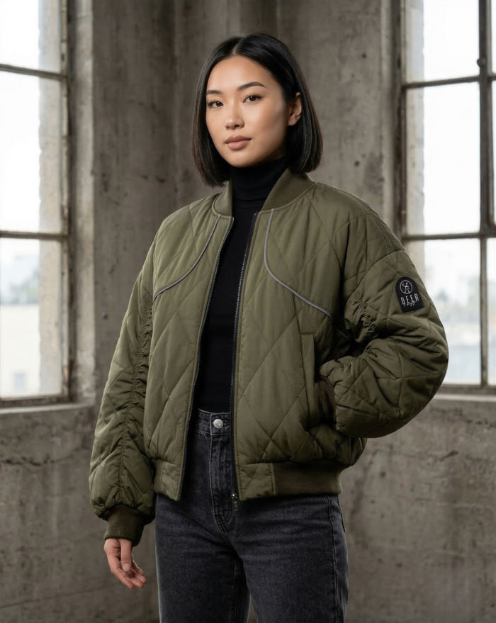 Бомбер oversize-эм