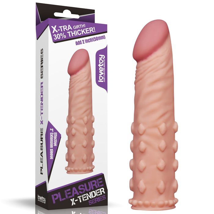 Pleasure X-tender series 2inch/50mm/Flesh