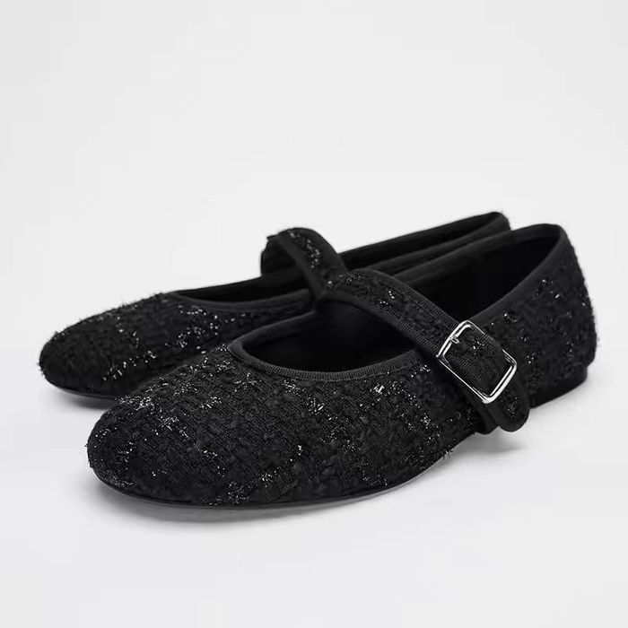 Tweed ballerina баллерина ботинк