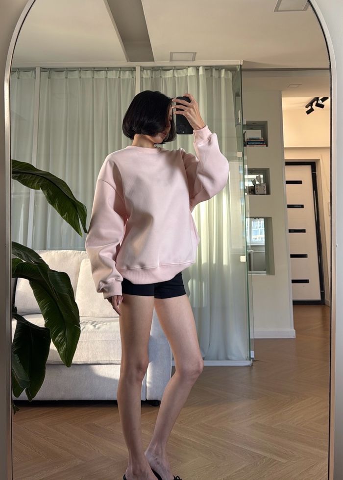 Loose Crew Neck Sweatshirt