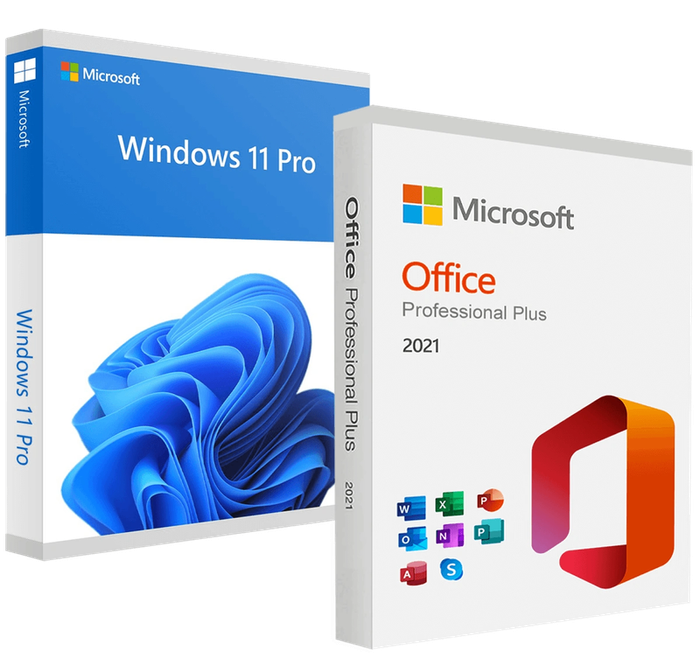 Microsoft Windows 11 Professional + Office 2021 Professional Plus - Хугацаагүй 