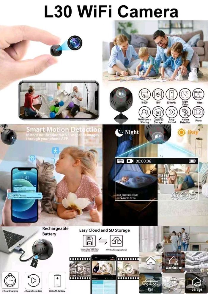 Жижиг wifi нууц камер