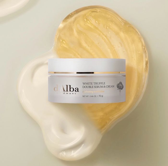 d’ALBA WHITE TRUFFLE DOUBLE SERUM & CREAM 