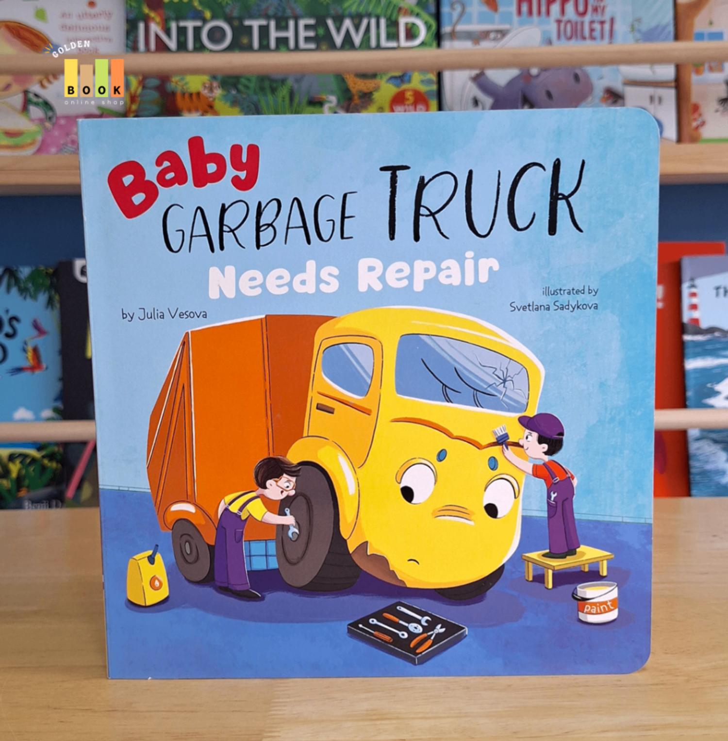 Baby Garbage Truck Needs Repair