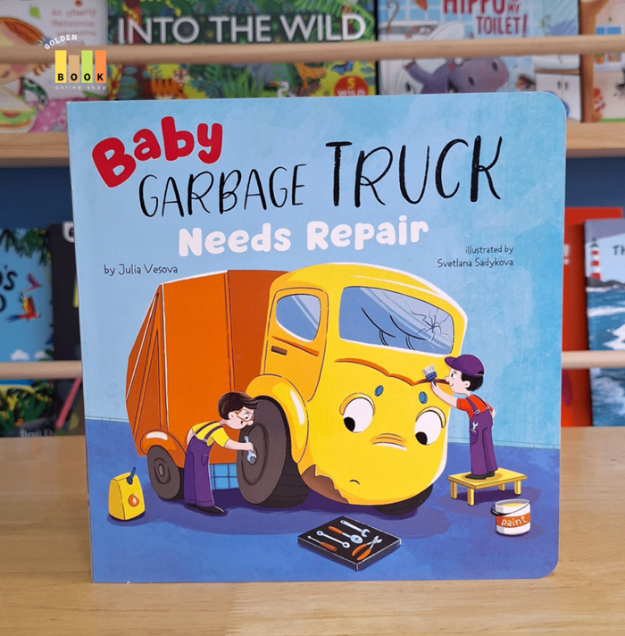 Baby Garbage Truck Needs Repair