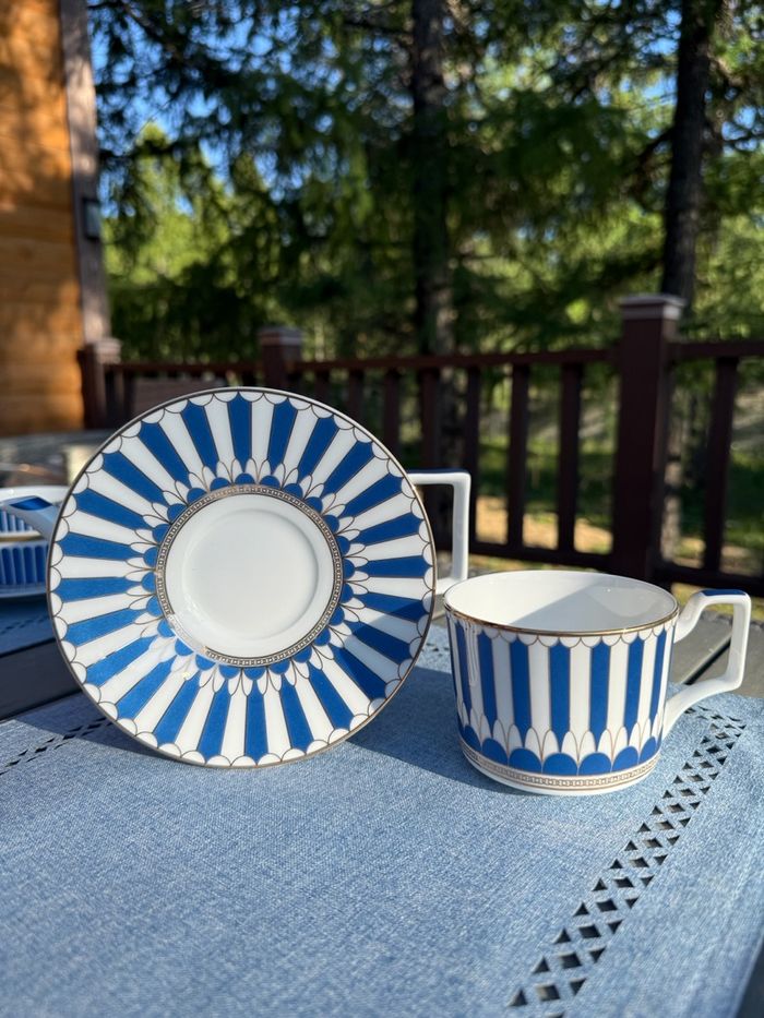 4 хүний гангар шаазан цайны сет