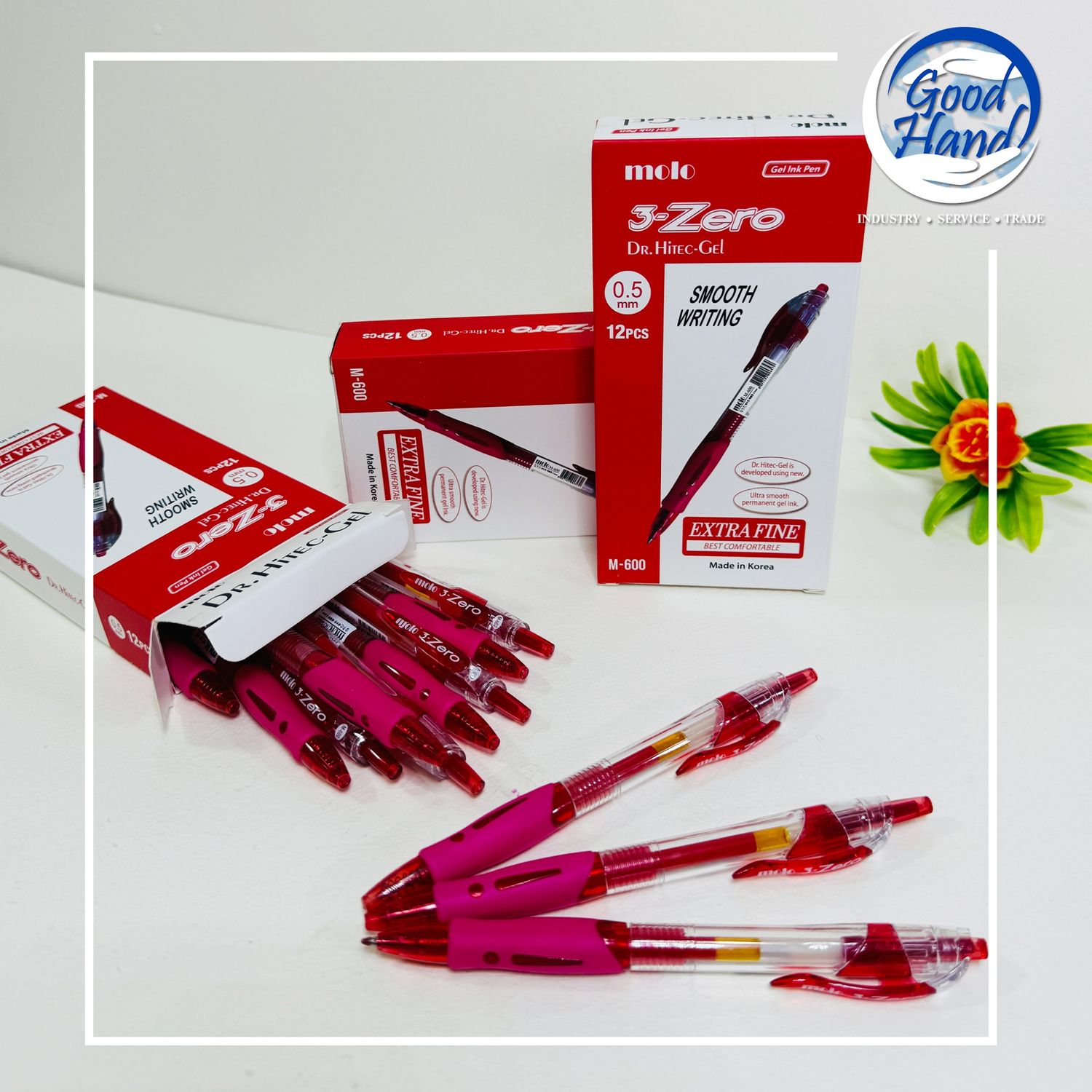 Дардаг үзгэн бал - Zero /Улаан / нэг хайрцагндаа 12ш 