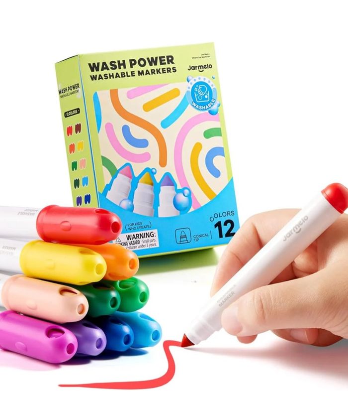 Wash Power Washable Marker 12 - Усаар угааж арилдаг фломастер 