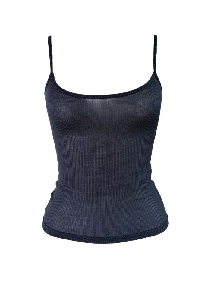 Layer Strap top /navy blue/ 