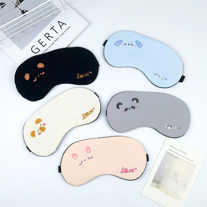 Animals Embroidery Eye Mask
