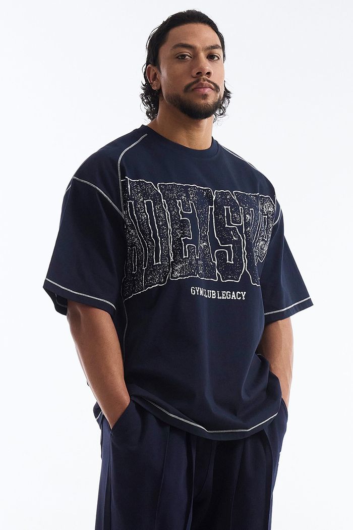 Mega Wide Short Sleeve