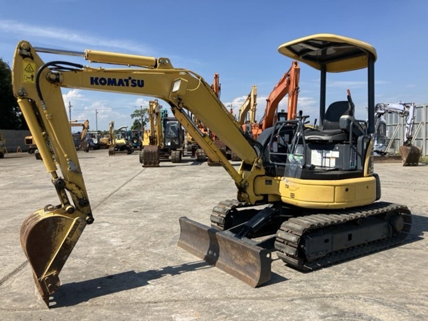 Komatsu PC30 excavator