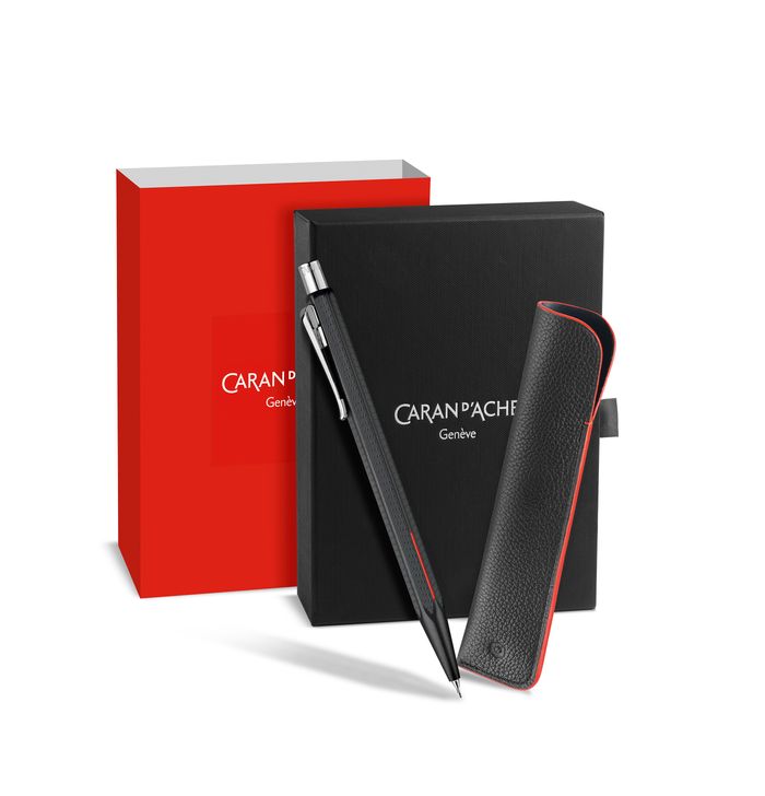 Caran d'Ache  ECRIDOR™ RACING Mechanical Pencil & Leather Case Set