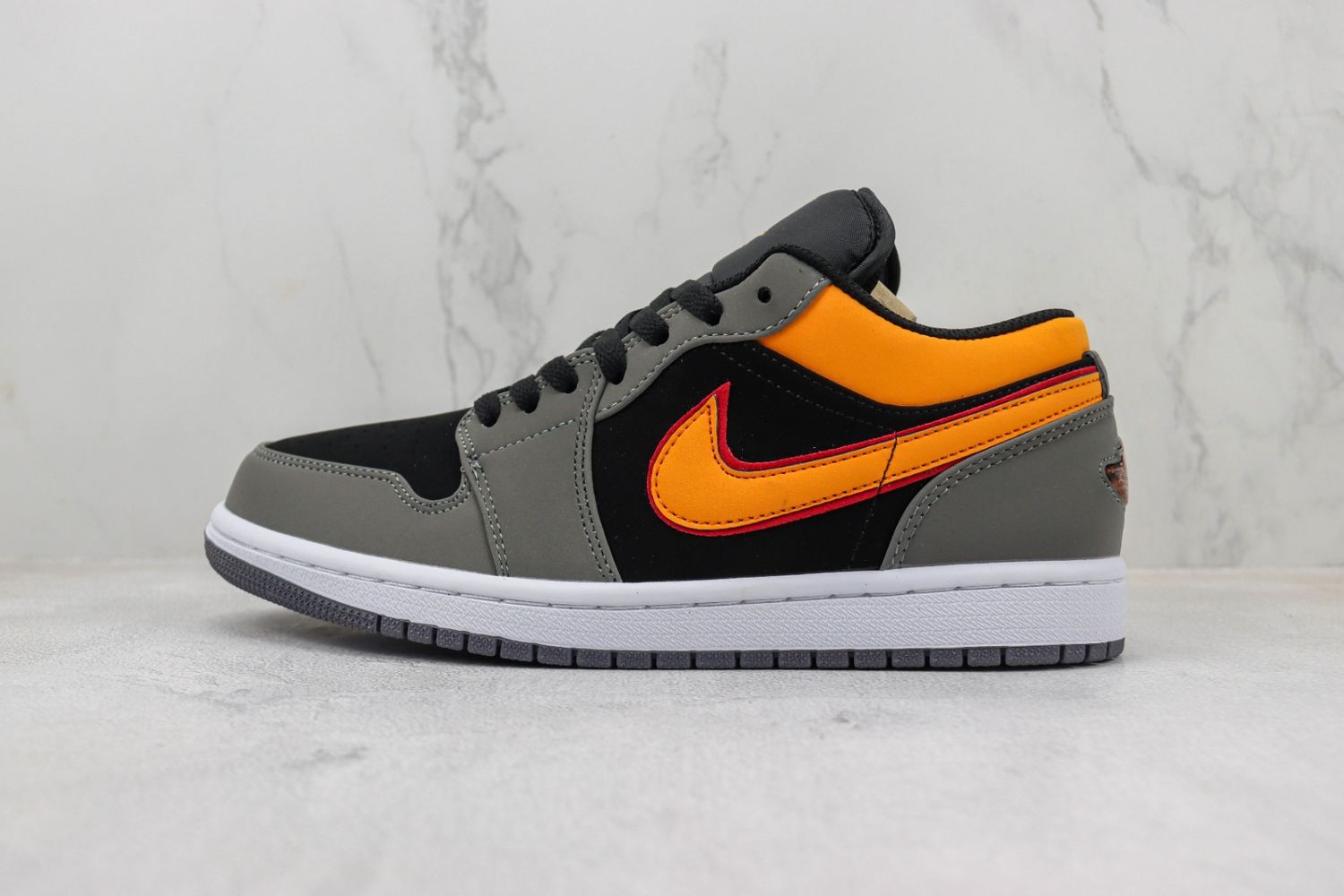 Jordan 1 Low SE Light Graphite Vivid Orange