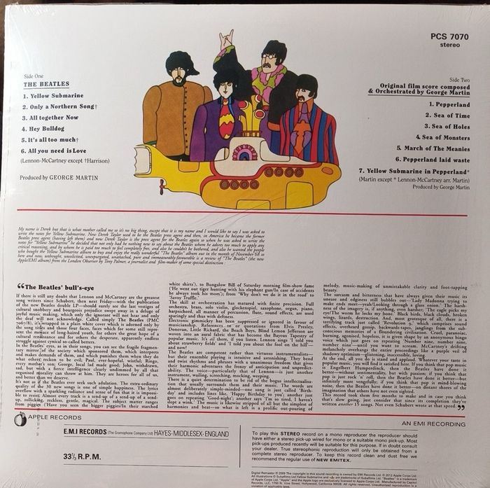 The Beatles Yellow Submarine 