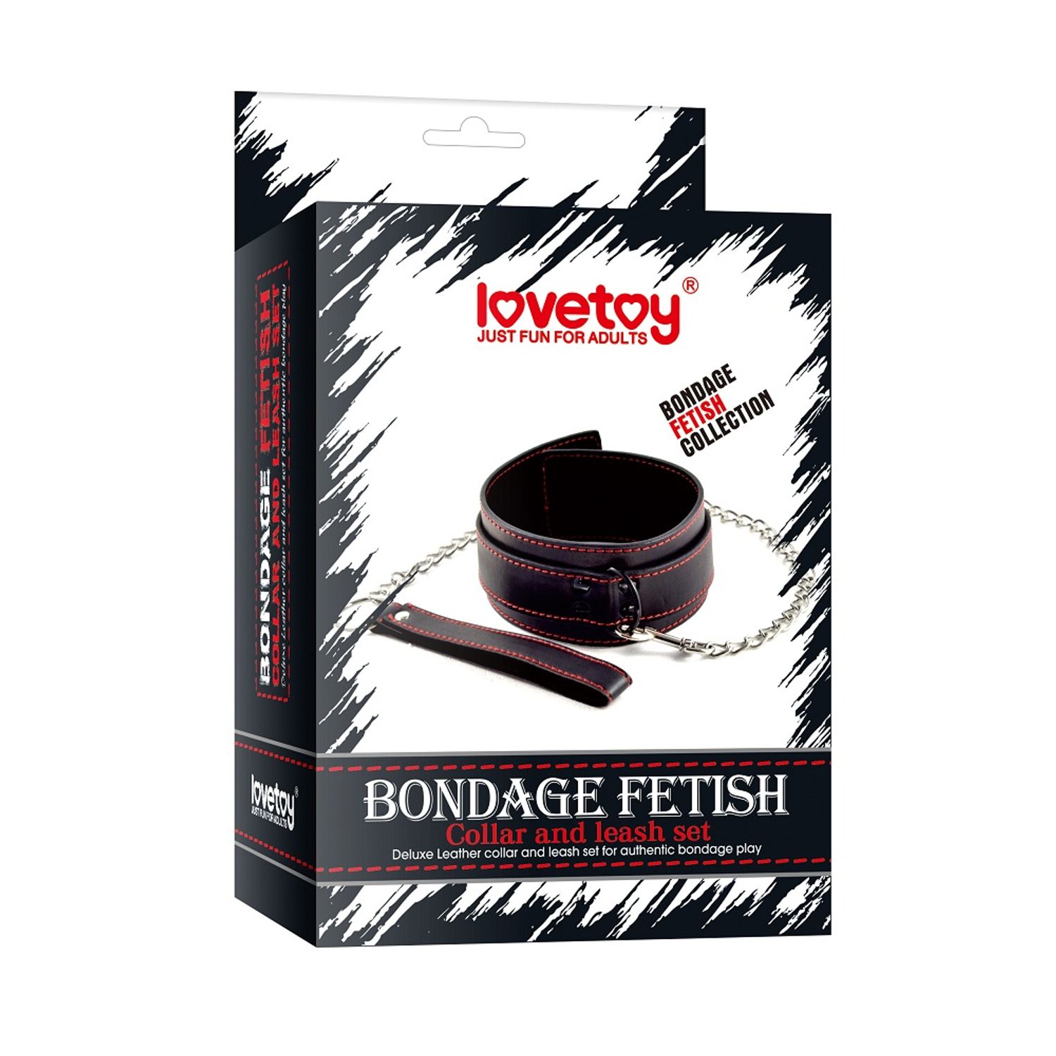 Bondage Fetish- collar and leash set 