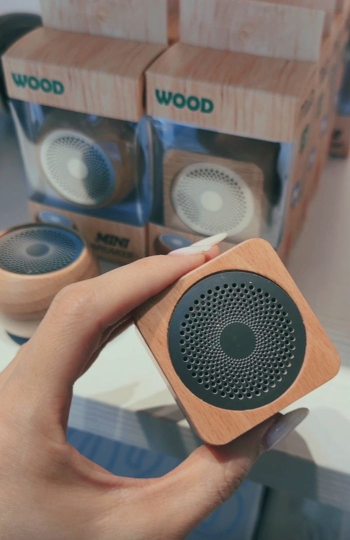 Wooden speaker mini