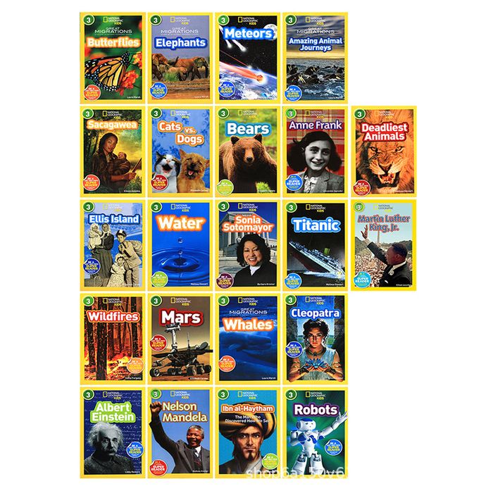 NATIONAL GEOGRAPHIC KIDS LEVEL 3