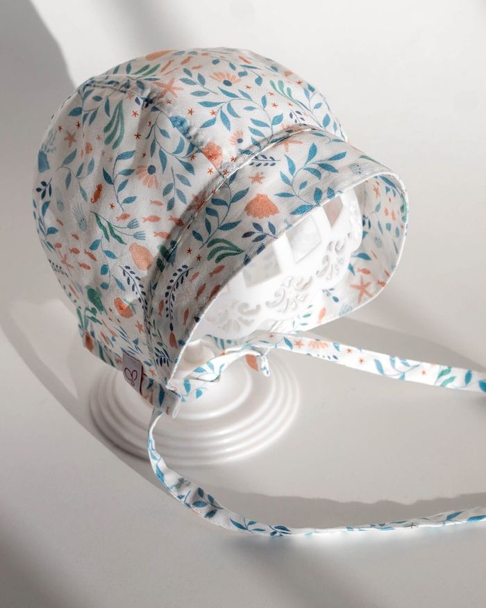 Brim bonnet Under the sea