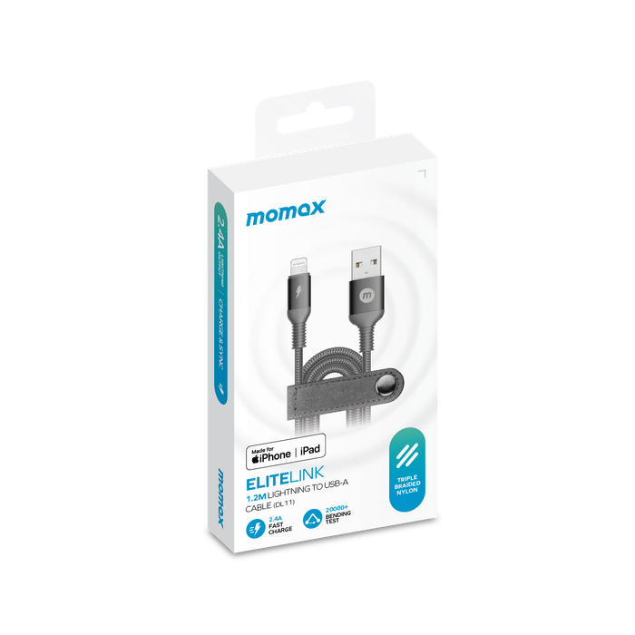 ELITE LINK USB-A to Lightning Cable (1.2M)